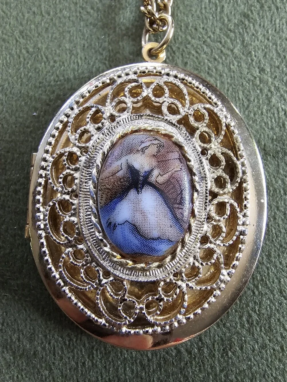 Vintage Locket Necklace